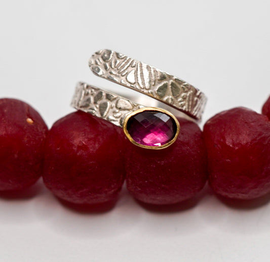 Umba Garnet Ring