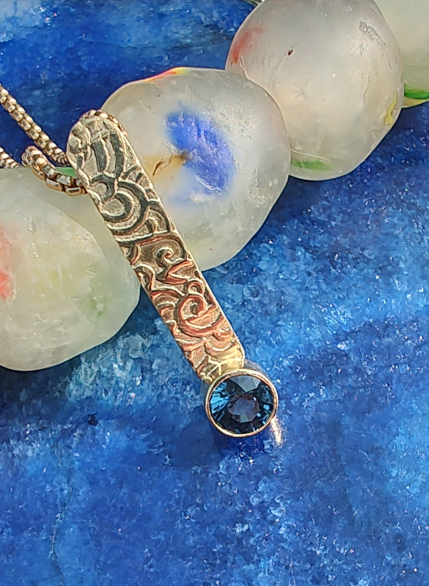 Blue Sapphire Pendant