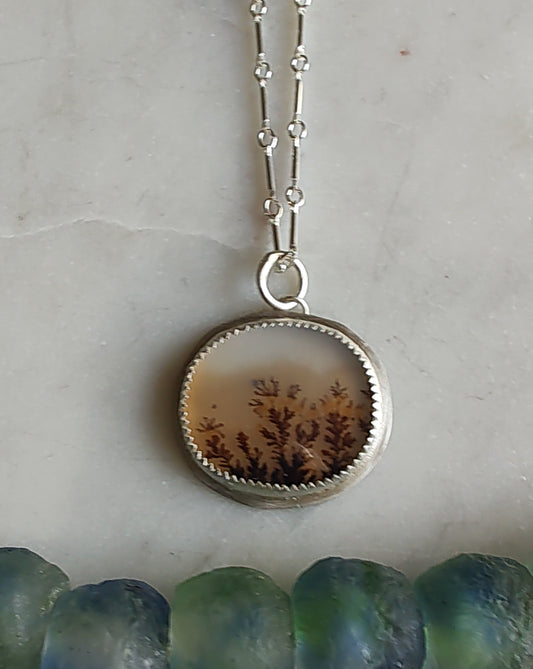 Dendritic Quartz Pendant