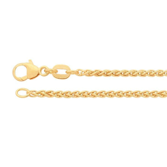 14 Karat Gold Chain, 1.8 mm wide