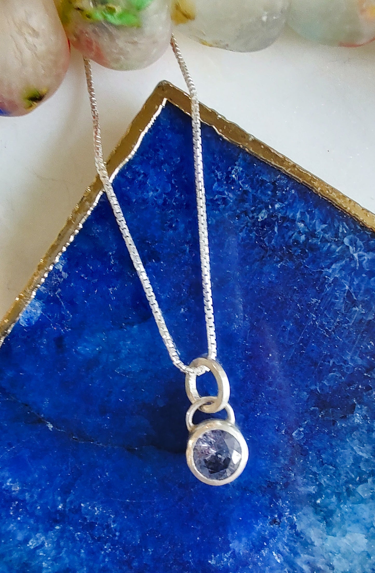 Periwinkle Spinel Pendant